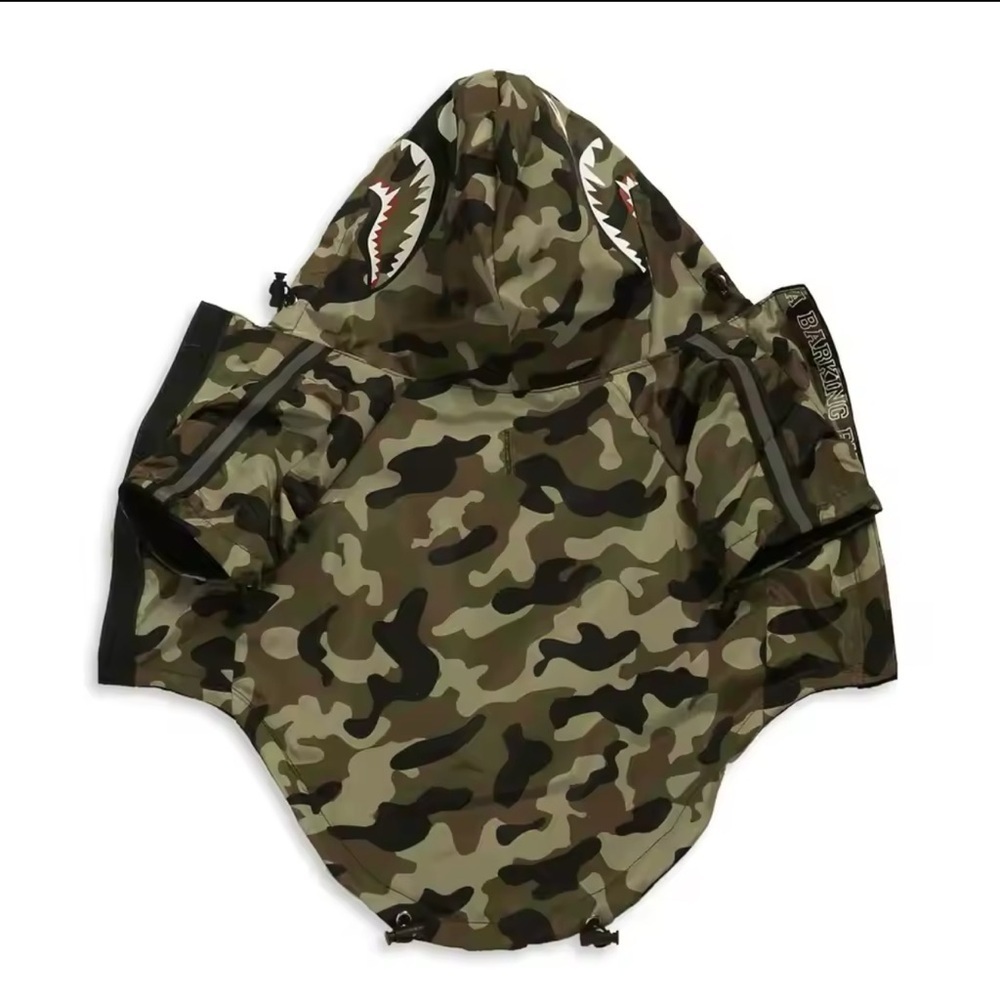 The Dog Face CAMO  Pupreme XL Dog Jacket